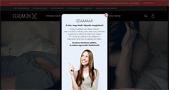 Desktop Screenshot of feromonx.hu